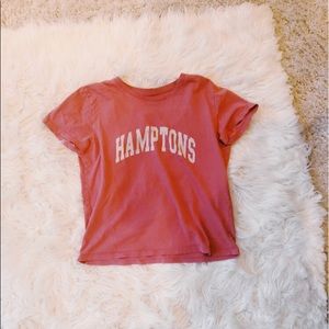 Brandy Melville Hamptons Graphic Tee